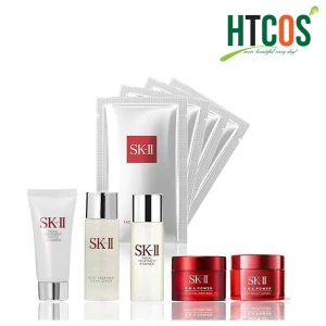 Set Dưỡng Da 9 Món SK-II Beauty Travel Kit Kèm 4 Mặt Nạ