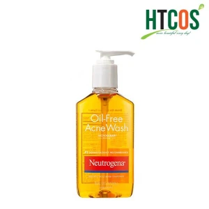 Sữa Rửa Mặt Trị Mụn Neutrogena Oil Free Acne Wash Màu Cam 177ML