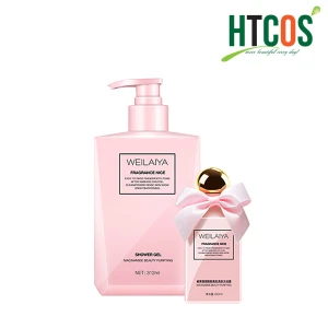 Sữa Tắm Trắng Da Weilaiya Fragrance Nice Hồng 312ml 60ml