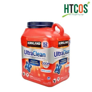 Viên Giặt Kháng Khuẩn Kirkland Signature Ultra Clean Tough Stain Fighting Power 152 Viên Mỹ