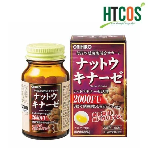 Viên Uống Chống Đột Quỵ Orihiro Natto Kinase 2000FU Nhật Bản