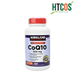 Viên Uống Hỗ Trợ Tim Mạch Kirkland Signature CoQ10 300mg 100 Viên Mỹ