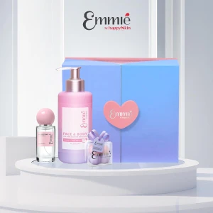 Bật Sắc Gift Set: Hộp Quà Trái Tim + F&B 10% (My Destiny) + Nước Hoa 15ml (My Destiny) + Nến Thơm