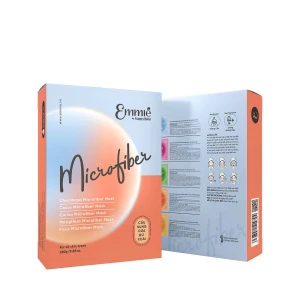 Bộ Sưu Tập Mặt Nạ Emmié Microfiber Mask - Cầu Sung Dừa Đủ Xoài