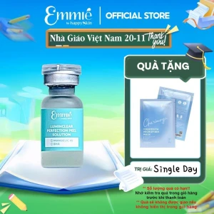 Emmié by Happyskin Luminclear Perfection Peel Solution - Dung Dịch Peel Trẻ Hóa, Căng Bóng Da Và Ngừa Mụn 2ml (Mandelic 45%)