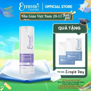 Emmié by Happyskin Mandelic Luminyouth M.R.E Concentrate - Tinh Chất Trẻ Hóa Da Ban Đêm 30ml (Mandelic 12%)