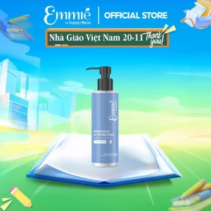 Gel Rửa Mặt Dịu Nhẹ Cấp Ẩm Sâu Emmié Soothing & Hydrating Derma Cleansing 180ml