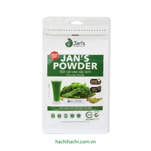 Bột cải kale sấy lạnh Jan's powder 60g (3g x 20 gói) - Hachi Hachi Japan Shop