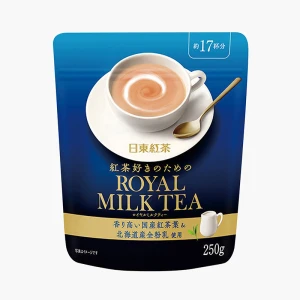 Bột trà sữa Hoàng gia Nittoh 250g, sử dụng 100% sữa nguyên kem Hokkaido - Hachi Hachi Japan Shop