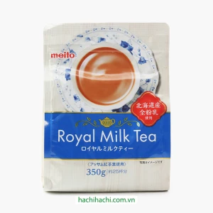 Bột trà sữa Hoàng gia Royal Meito 350g, sử dụng sữa đặc sản Hokkaido - Hachi Hachi Japan Shop