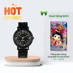 Đồng hồ hương thơm KAORU Nhật Bản 38mm (Hương gỗ)-Tặng kèm Miếng dán chống sóng điện từ