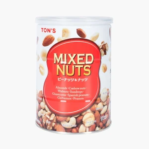 Hạt dinh dưỡng hỗn hợp cao cấp Mixed Nuts Ton's 355g - Hachi Hachi Japan Shop