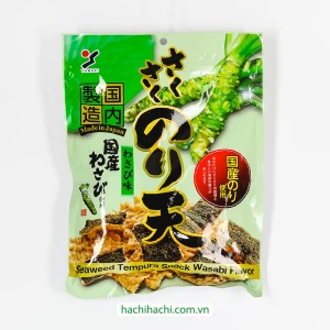 Snack tempura rong biển vị Wasabi Yamaei 70g - Hachi Hachi Japan Shop