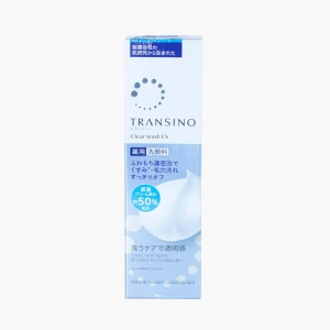Sữa rửa mặt trắng da mờ thâm nám Transino Clear Wash Ex 100g