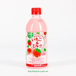 Sữa Sangaria vị dâu tây 500ml - Hachi Hachi Japan Shop