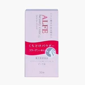 TPBVSK: Bột Collagen & Sắt ALFE Nhật Bản Beauty Conc 2gx30 gói, tăng độ ẩm, đàn hồi cho da