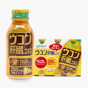 TPBVSK: Nước uống S Select Turmeric Liver Extract Drink Nhật Bản 100mlx6 chai, thải độc gan