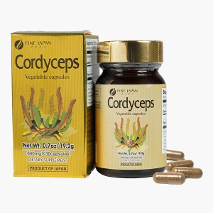 TPBVSK: Viên uống Cordyceps Nhật Bản 30 viên, đông trùng hạ thảo bổ thận, tăng đề kháng