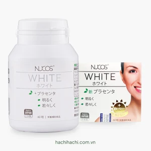 TPBVSK: Viên uống Nucos White Nhật Bản 60 viên, giảm thâm nám, lão hóa, dưỡng sáng da