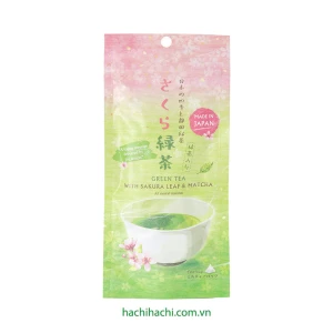 Trà xanh Sakura Matcha Nhật Bản 24g (3g x 8 túi lọc) - Hachi Hachi Japan Shop