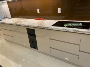 Bàn Bếp Đá Carrara Ultimo Lamar