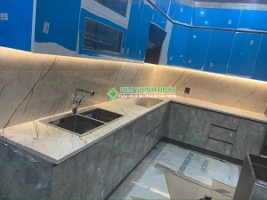 Bàn Bếp Đá Rosa Light