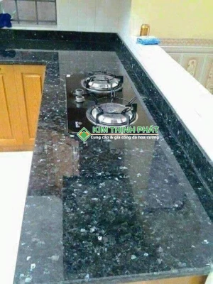 Bàn Bếp Đá Xà Cừ Xanh Đen