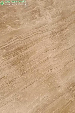 Giá Đá Marble Vân Gỗ Ý Daino Beige Ốp Tường, Tranh Đá Đối Xứng, Vách Tivi, Ốp Cầu Thang
