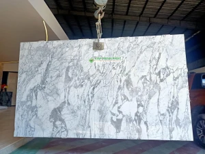 Giá Đá Trắng Ý Tự Nhiên Vân Mây Nhân Tạo Ốp Bếp, Cầu Thang, Mặt Tiền, Quầy Bar, Đảo Bếp, Vách Tường, Cột Tròn Vuông Uy Tín TPCM, Bình Dương, Đồng Nai, Hà Nội