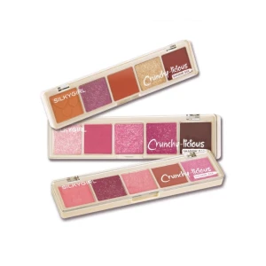 Bảng Phấn Mắt Silkigirl Crunchy-Licious Shadow Bar 5 Màu 04 Chewy Raisin