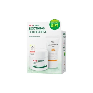 Bộ 2 Món Chăm Sóc Da Dr.G - R.E.D Blemish (Kem Dưỡng 70ml Kem Chống Nắng 20ml)