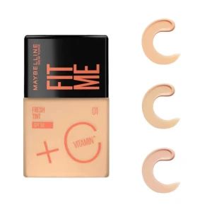 Kem Nền Maybelline Fit Me Foundation Fresh Tint SPF50 Sáng Da, Chống Nắng 30ml - 01