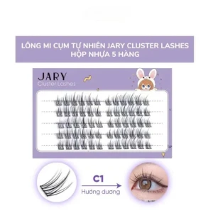 Lông Mi Giả Jary Mi Cụm Tự Nhiên - C4 Idol