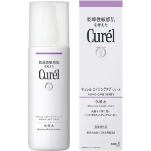 Lotion Curél Aging Care Series Moisture Facial Lotion Dưỡng Ẩm Chuyên Sâu Cho Da Lão Hóa 140ml