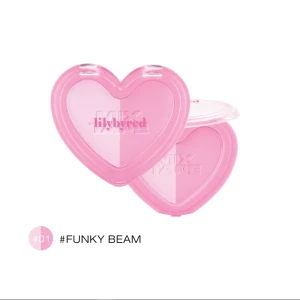 Phấn Má Lilybyred Luv Beam Cheek Duo Mix Tape 02 Joy Beam