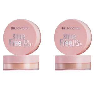 Phấn Phủ Silkygirl Shine Free Loose Powder Dạng Bột Màu 01 Natural Light 10gr