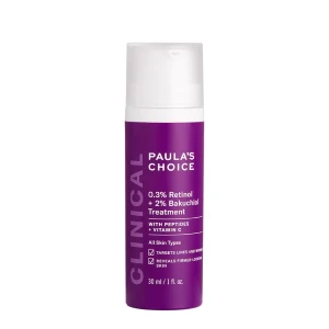 Tinh Chất Paula's Choice 0.3% Retinol 2% Bakuchiol Treatment Ngăn Ngừa Lão Hóa Da 30ml