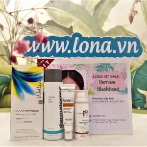 Lona Kit - Điều trị mụn đầu đen, mụn trứng cá đỏ, sạch sừng và phục hồi cho làn da mụn