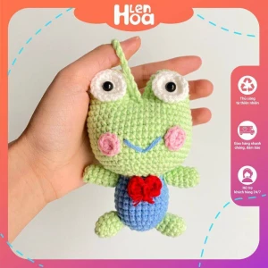 Con Ếch Thú Len Handmade