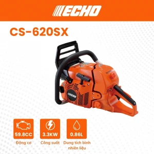 Máy cưa xích ECHO - CS620SX - 59.8cc - (Chưa có LX)