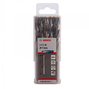 Mũi khoan HSS BOSCH - 7MM (hộp 10 mũi) - 2608595070