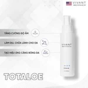 Gel dưỡng ẩm cho da dầu, mụn Vivant Skincare Totaloe - 86ml