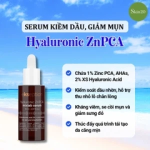 Serum kiềm dầu, giảm mụn Ekseption Hyaluronic ZnPCA - 75ml