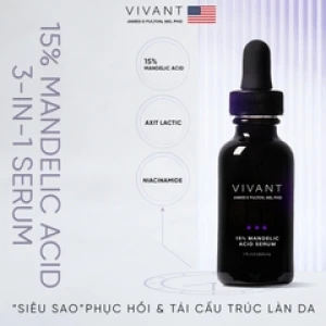 Serum tái tạo da Vivant Skincare Mandelic Acid 15% - 30ml