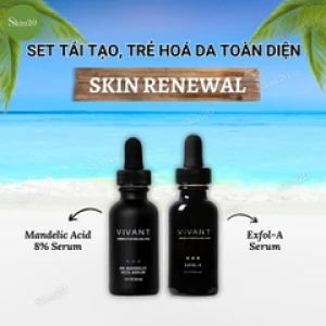 Set tái tạo, trẻ hoá da toàn diện Vivant Skincare