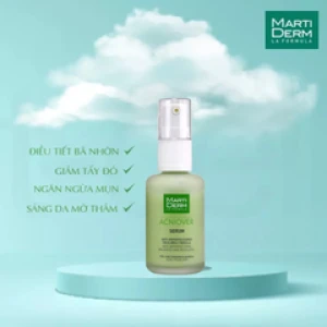 Tinh chất giảm mụn & kiểm soát nhờn Martiderm Acniover Serum - 30ml