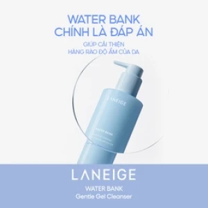 [MỚI] Sữa Rửa Mặt Dạng Gel Sạch Sâu Dịu Nhẹ Laneige Water Bank Gentle Gel Cleanser 250ml