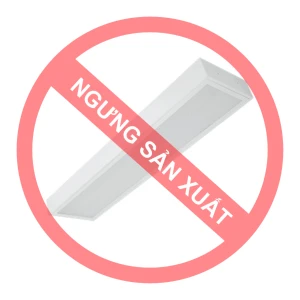 MÁNG ĐÈN TÁN QUANG LẮP NỔI CHỤP MICA 2x18W (LLN218)