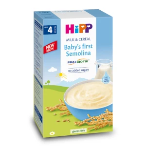 Bột sữa dinh dưỡng HiPP bổ sung Praebiotik - Bột ăn dặm khởi đầu Semolina 250g