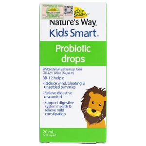 Natures Way Kids Smart Drops Probiotic 20ml - Bổ sung men vi sinh cho bé